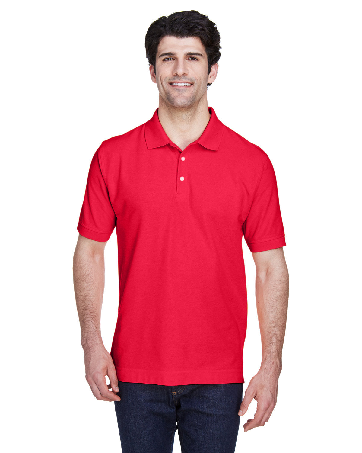 Men's Pima Piqué Short-Sleeve Polo