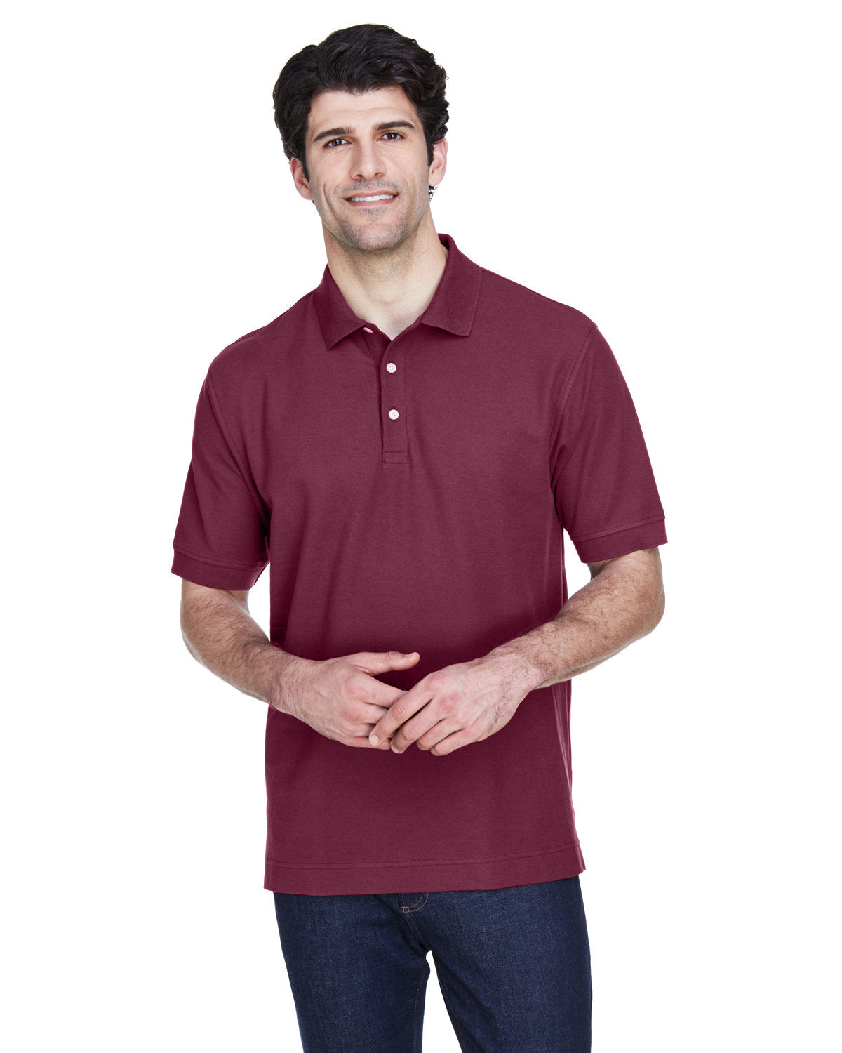 Men's Pima Piqué Short-Sleeve Polo