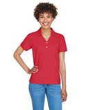 Ladies Pima Piqué Y-Collar Polo