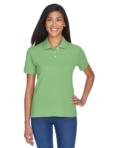 Ladies' Pima Piqué Short-Sleeve Polo