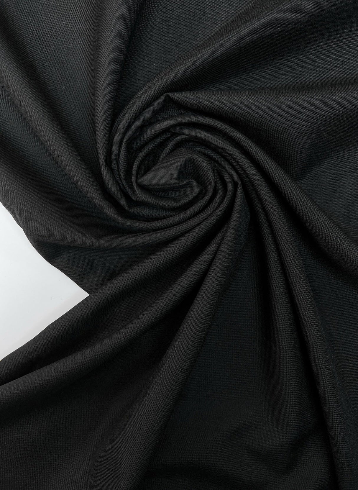 Wool Suiting Fabric Black