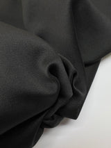 Black Doubleface Polyamide Fabric