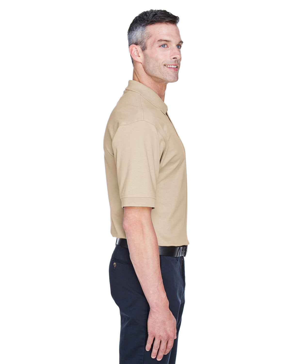 Men's Solid Perfect Pima Interlock Polo