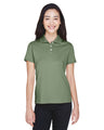 Ladies' Solid Perfect Pima Interlock Polo