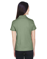 Ladies' Solid Perfect Pima Interlock Polo