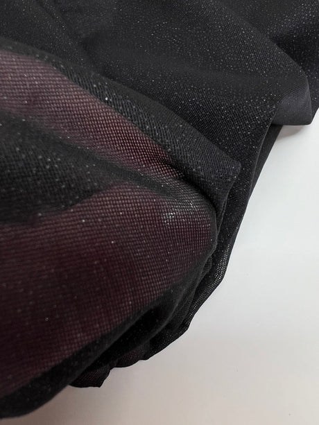 Black Stretch Polyamide Interlining