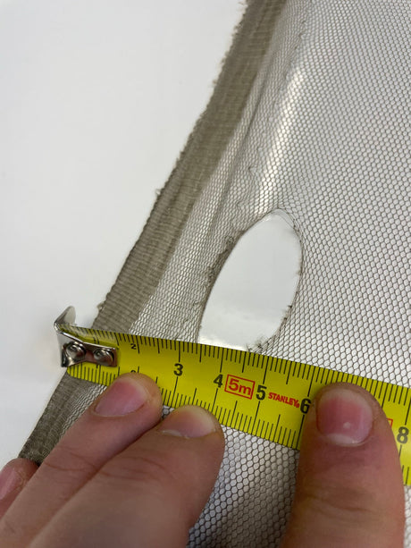 Polyester Stretch Mesh Degradé Brown Green