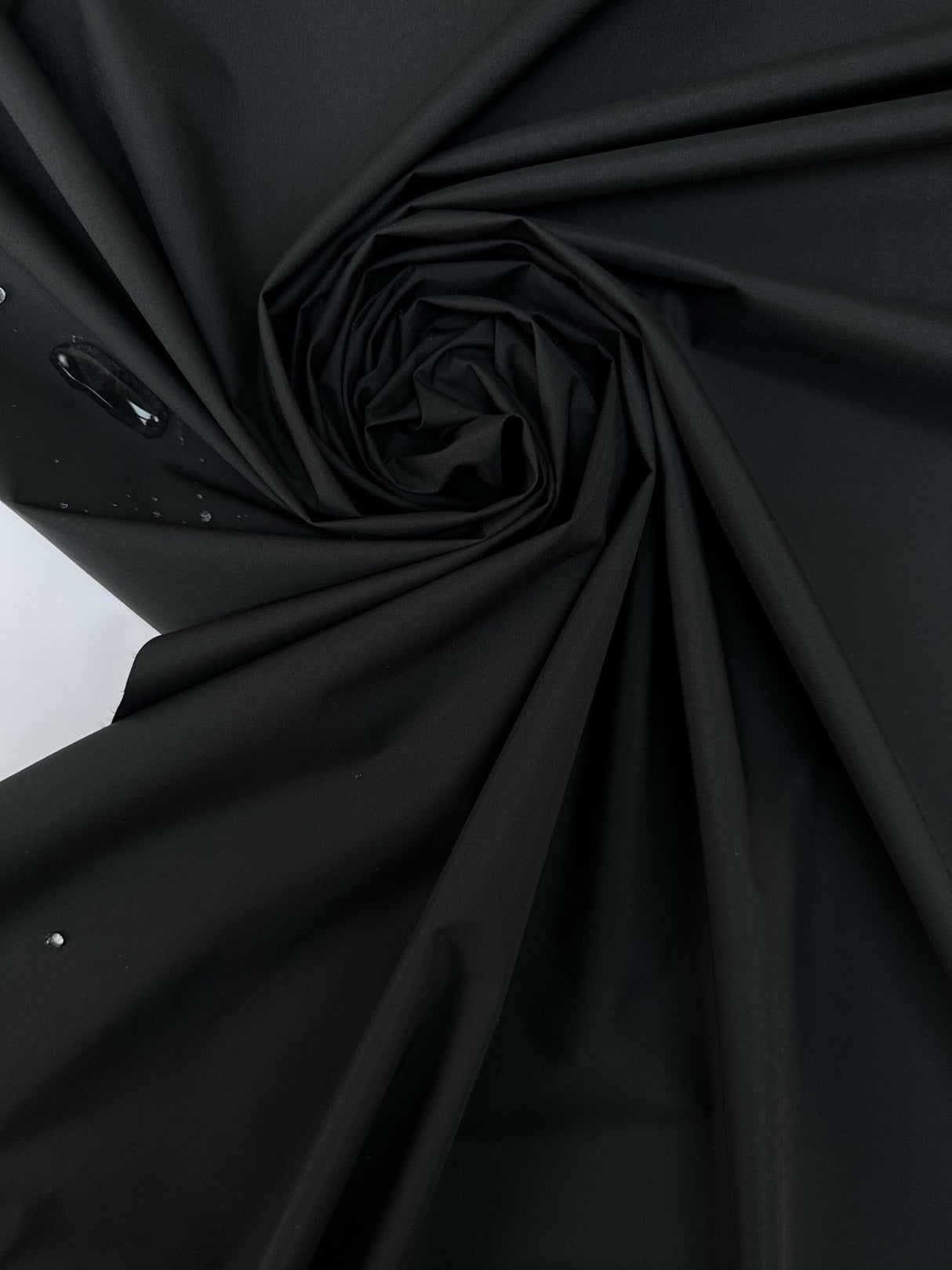 Black Polyester Woven