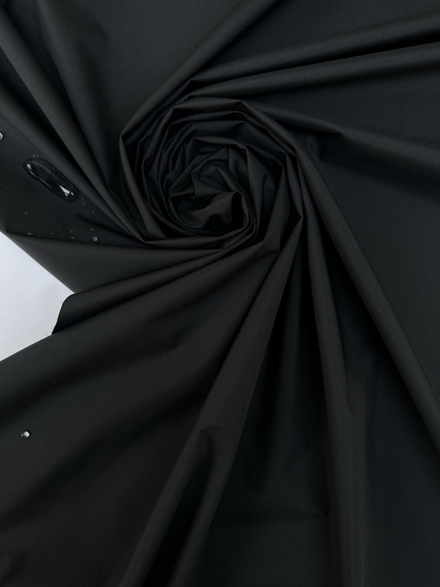 Black Polyester Woven