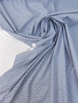 Printed Polyamide Elastane Knit Blue White