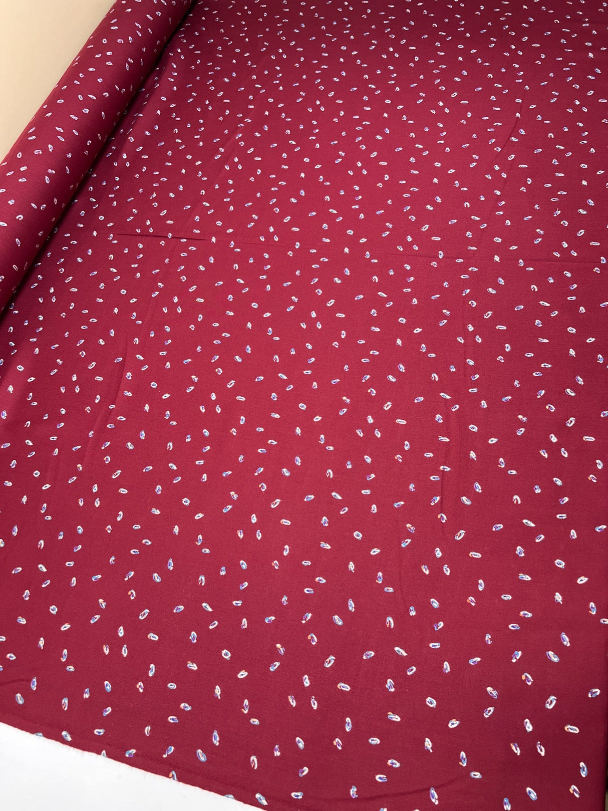 Acrylic Twill Printed Multicolour