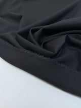 Blue Wool Stretch Fabric