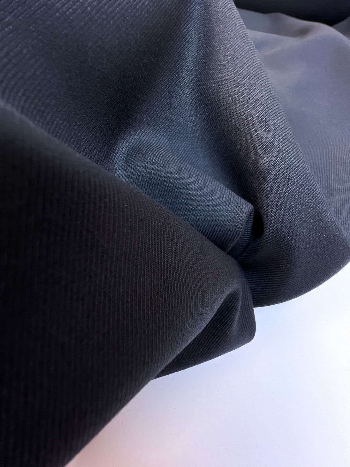 Blue Stretch Twill Fabric