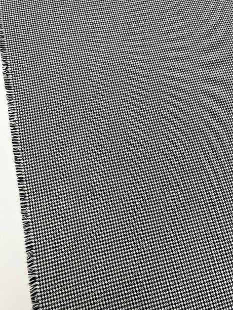 Cotton Wool Tweed Houndstooth
