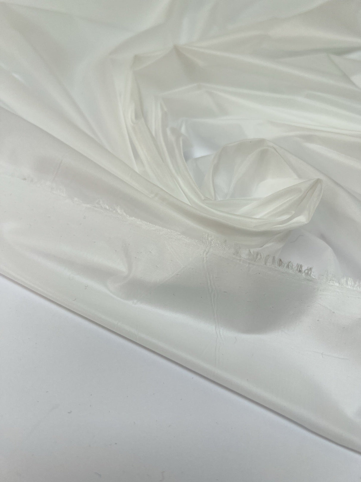 White Polyamide Woven Fabric