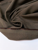 Polyester Tweed Melange Brown-Green