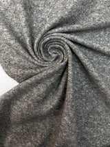 Wool Knit Melange Gray