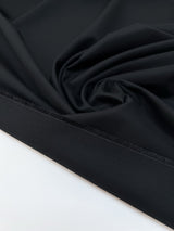 Black Cotton Twill Suit Fabric