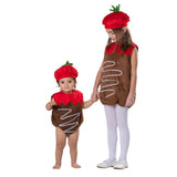 Chocolate Dipped Strawberry Costume - Kids