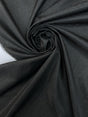 Wool Jacquard Fabric Black
