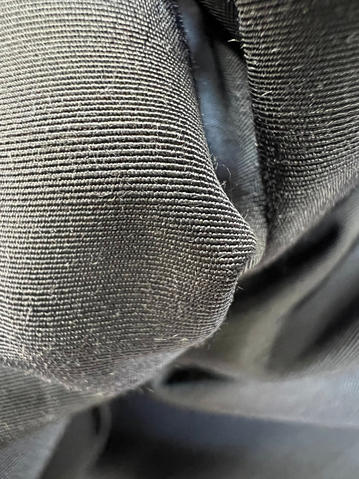 Blue Viscose Blend Jacquard