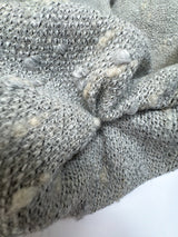 Wool Polyamid Flammé Woven Gray