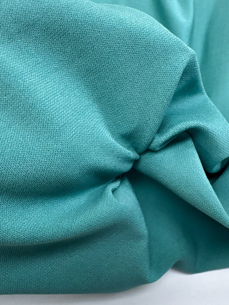 Viscose Elastane Knit Striped Green