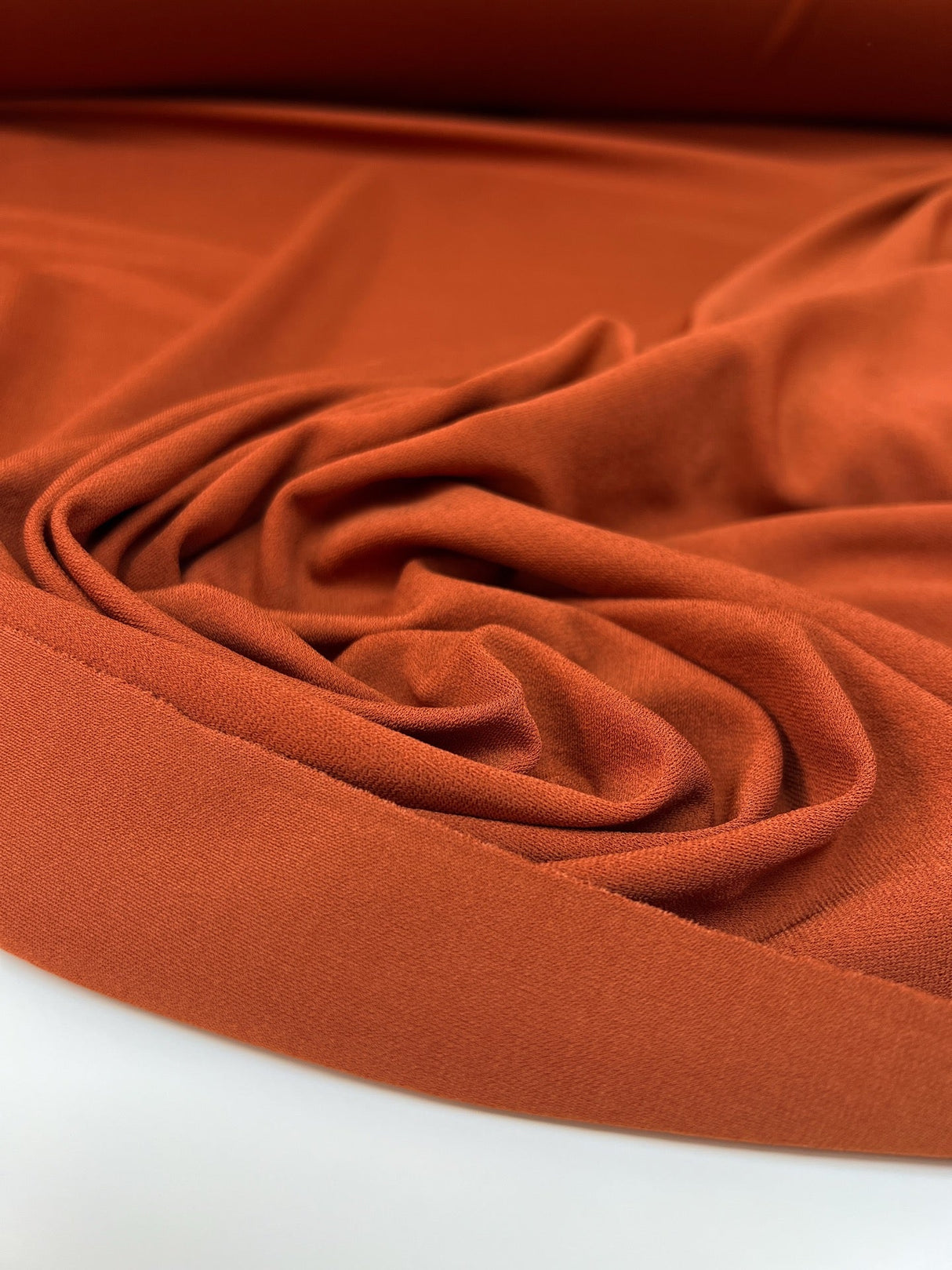 Viscose Knit Brown Orange