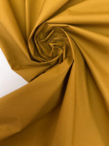 Yellow Cotton Plain Woven Fabric