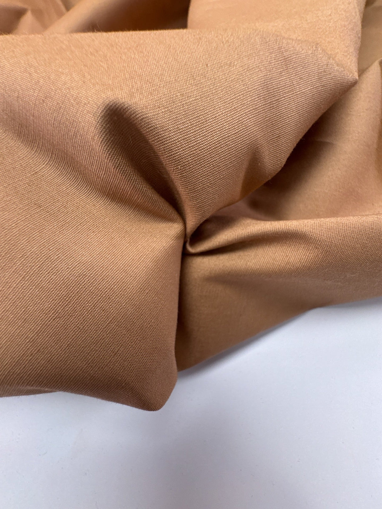 Viscose Elastane Plain Weave Brown