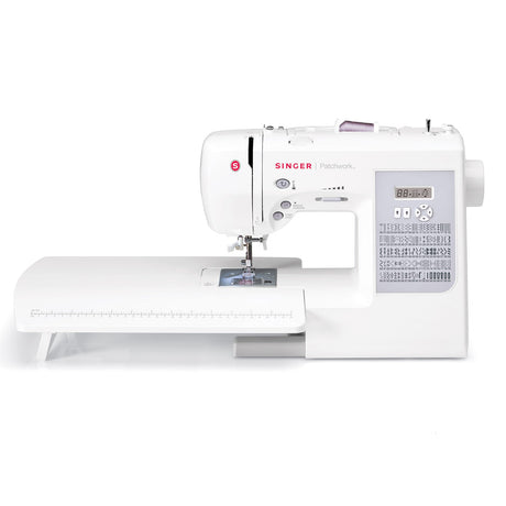 SINGER Patchwork 7285Q Sewing And Quilting Machine - Quilting Sewing Machine, 203 Stitch Applications, 5.5" Throat Space, 14.5" X 7.5" X 12" (1 Unit)