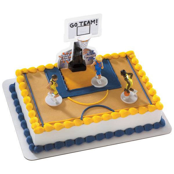 Basketball All Net Cake Decorating Kit Topper Set