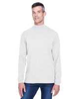 Adult Sueded Cotton Jersey Mock Turtleneck