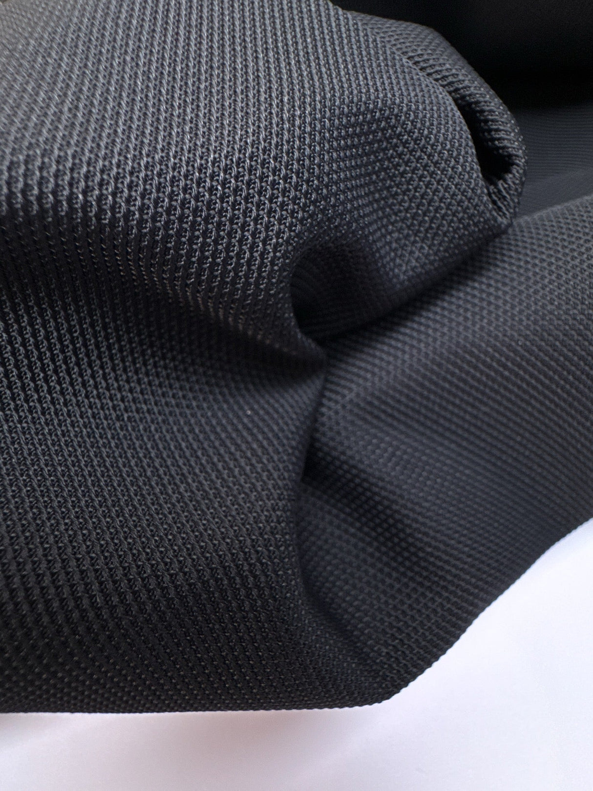 Black Polyamide Polyester Blend Twill