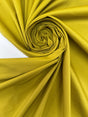 Viscose Elastane Woven Yellow-Green