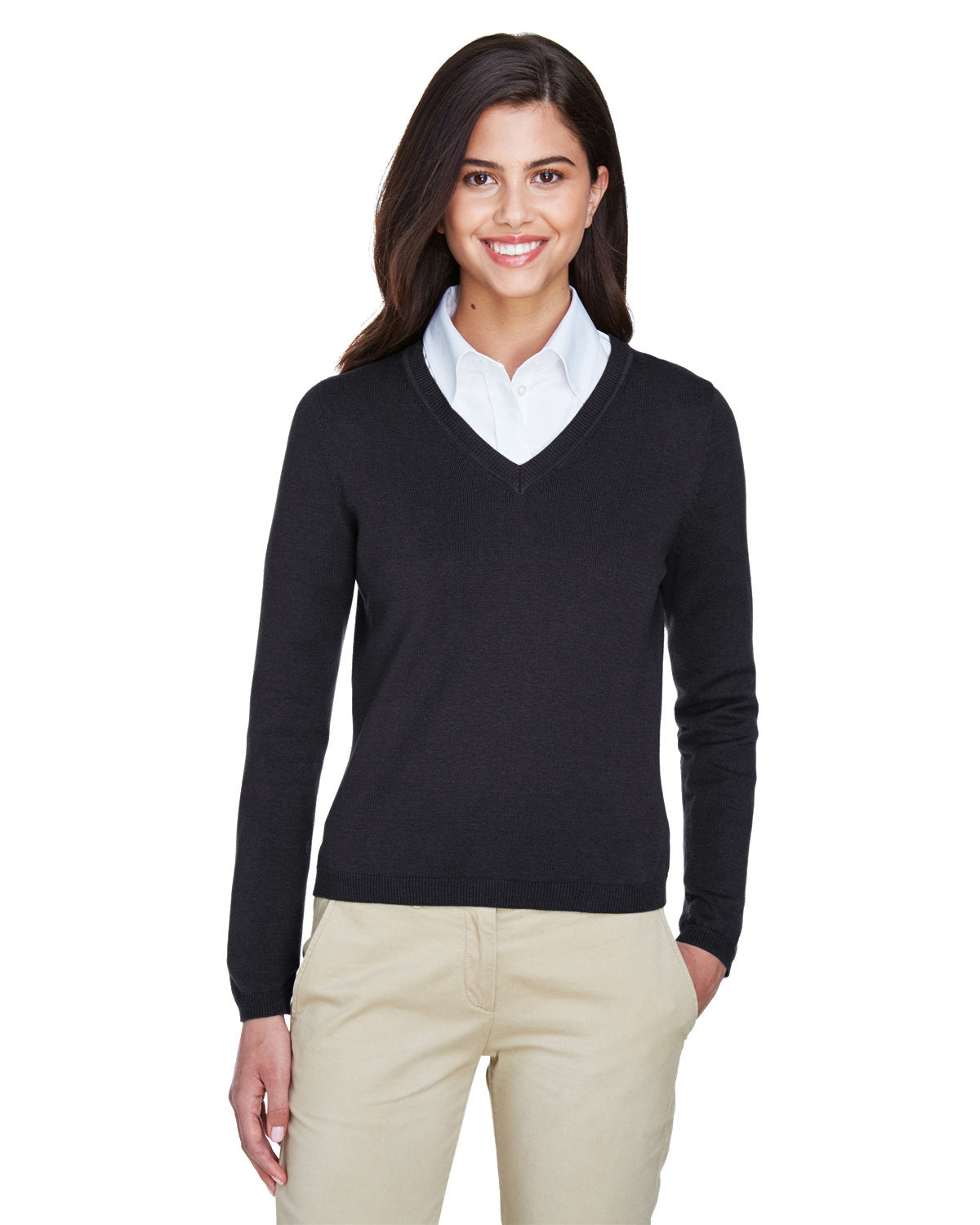 Ladies' V-Neck Sweater