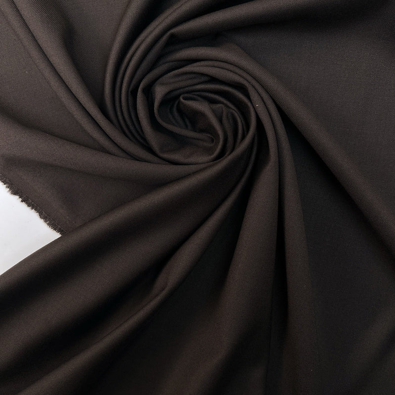 Brown Twill Suit Fabric