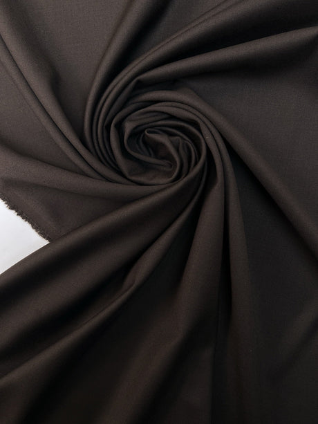 Brown Twill Suit Fabric