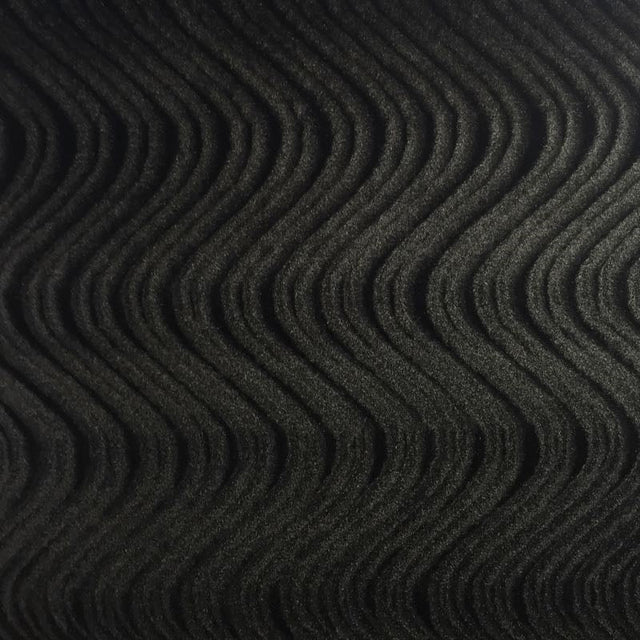 Swirl Velvet Flocking Nylon Fabric - Swirl Pattern, 58/60" Width (1 Yard)
