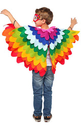 Colorful Parrot Costume - Kids