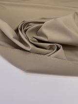 Virgin Wool Suiting Fabric Beige Super 150s