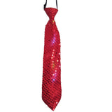 Gold Tie with Flashing Lights