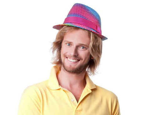 Rainbow Sequin Hat