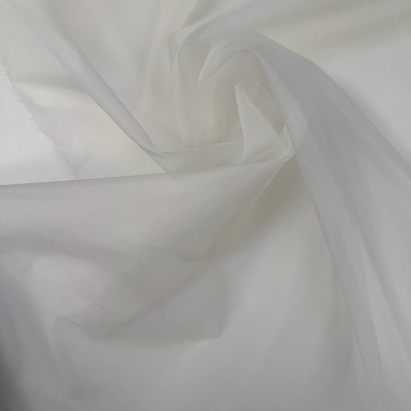Silk Organza White Shade
