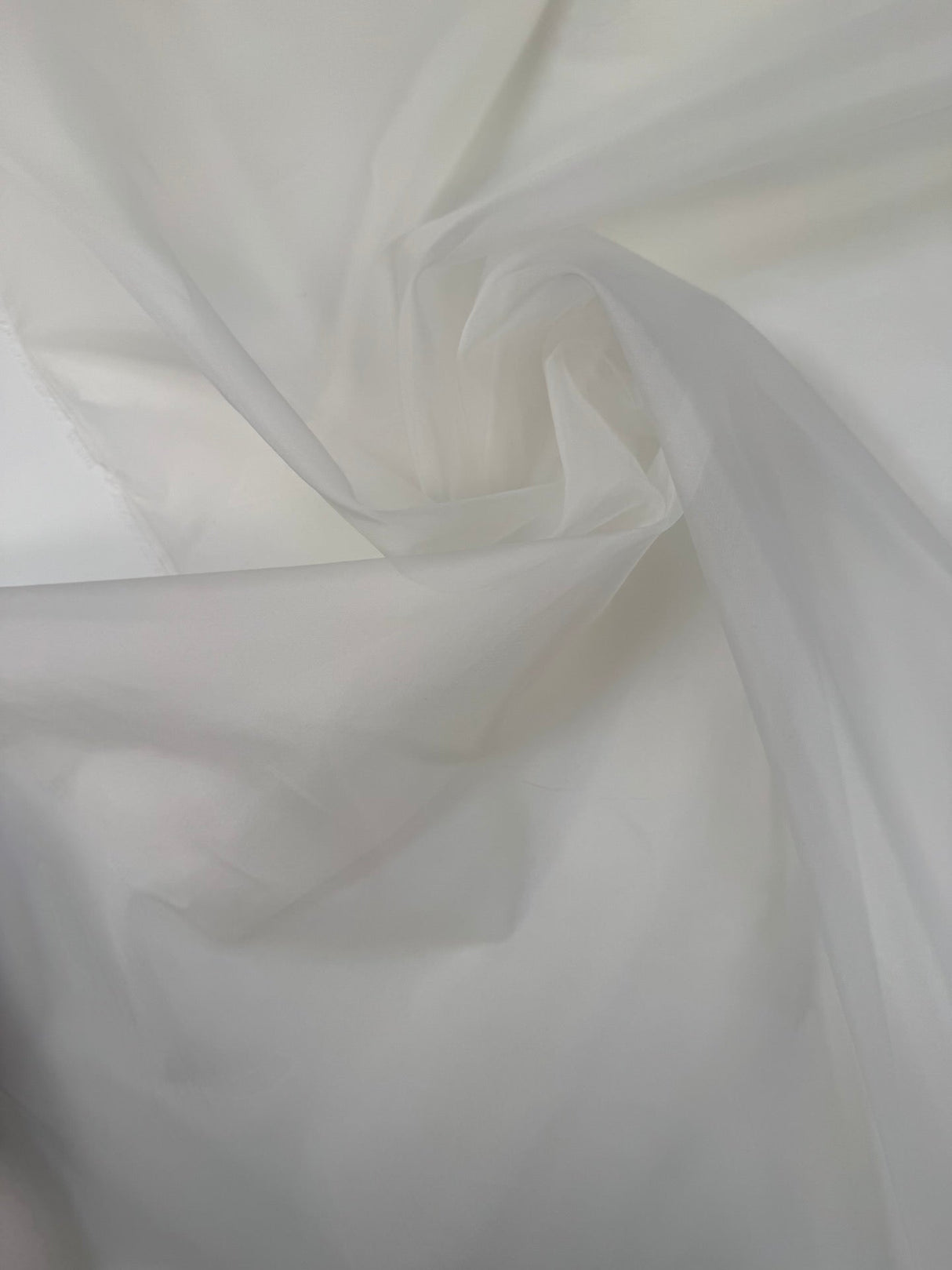 Silk Organza White Shade