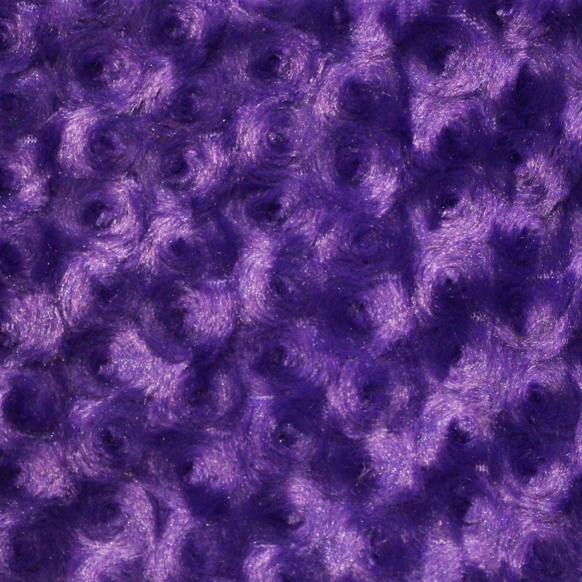 Swirl Rosebud Faux Fur Fabric - 100 Percent Polyester Faux Fur Fabric, Rose Pattern, 60" Width, 11 MM Pile Length (1 Yard)