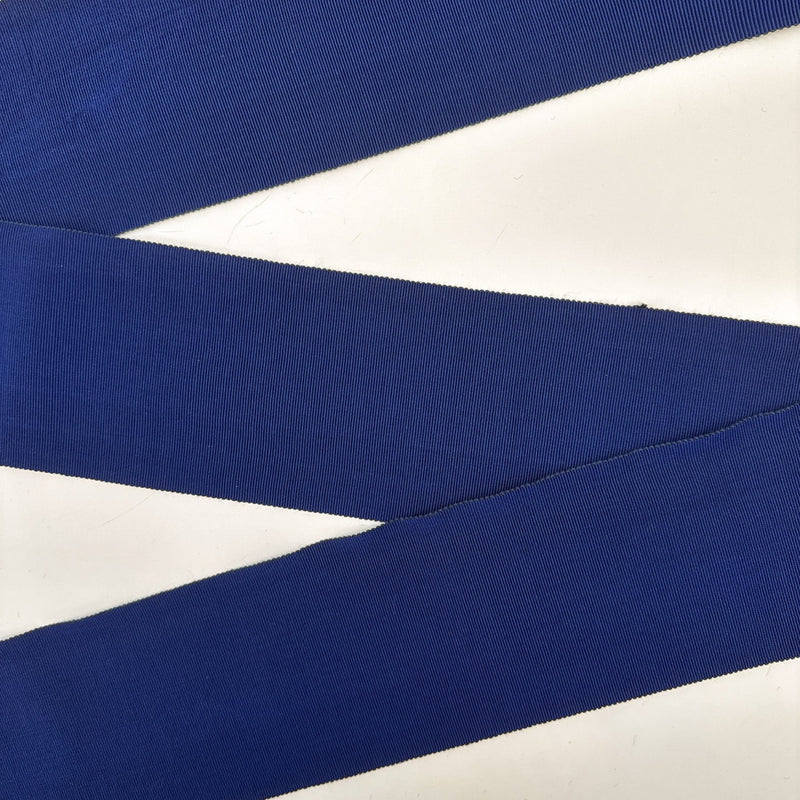 Blue Viscose Rep Weave Sewing Notions