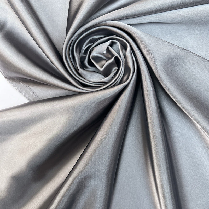 Gray Sateen Fabric