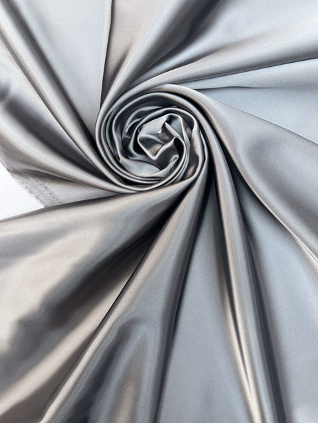 Gray Sateen Fabric
