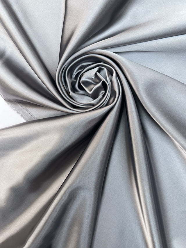 Gray Sateen Fabric